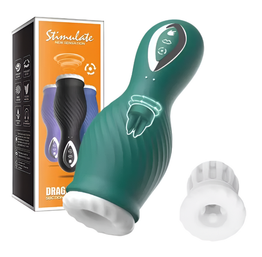 Automatic sucking male pussy vibrator