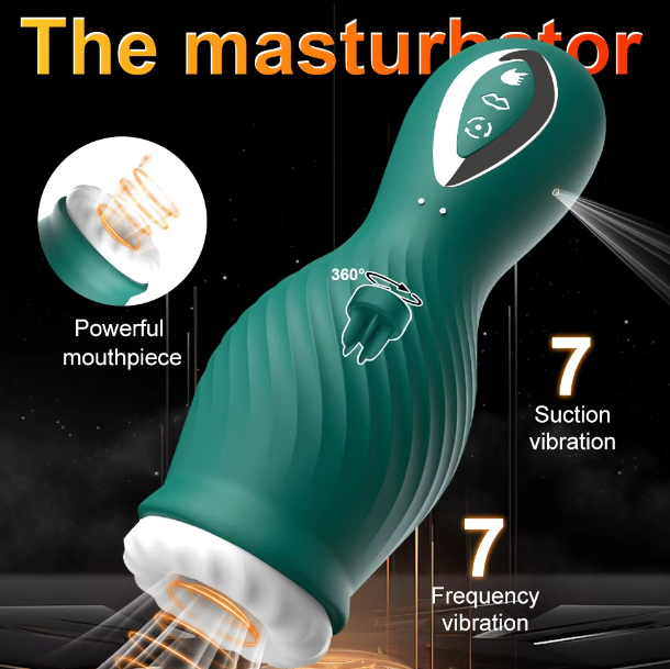 Automatic sucking male pussy vibrator