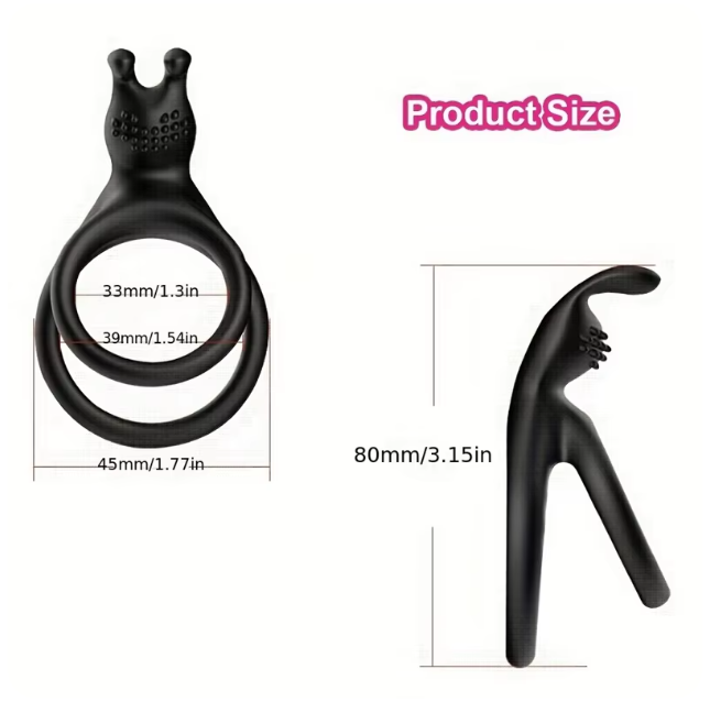 Men's cock ring ejaculation delay toy