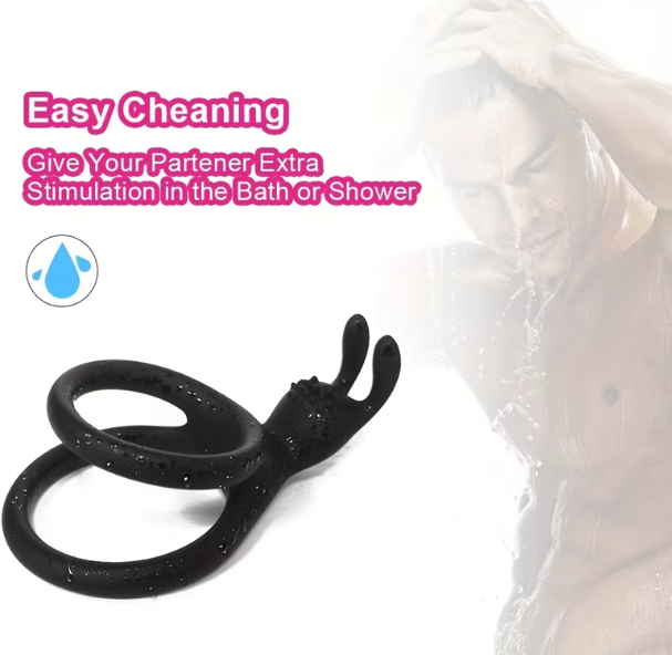 Men's cock ring ejaculation delay toy