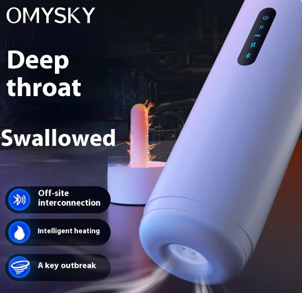 Bluetooth interactive heating male masturbator